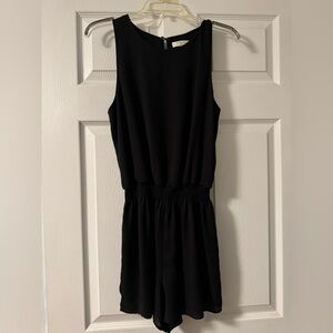 Black dress up romper, Size small, used like new
